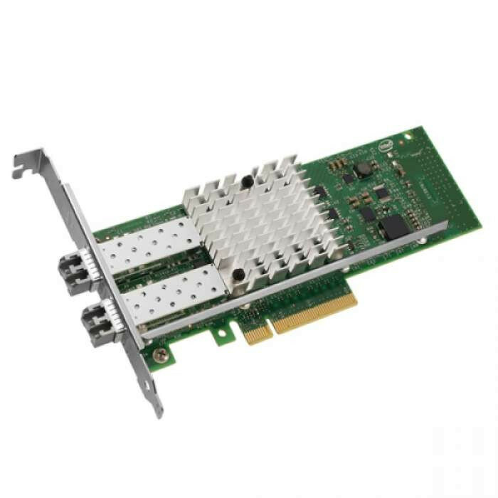 Сетевой адаптер Intel Ethernet Server Adapter X520-SR2 10Gb Dual Port, SR transivers included