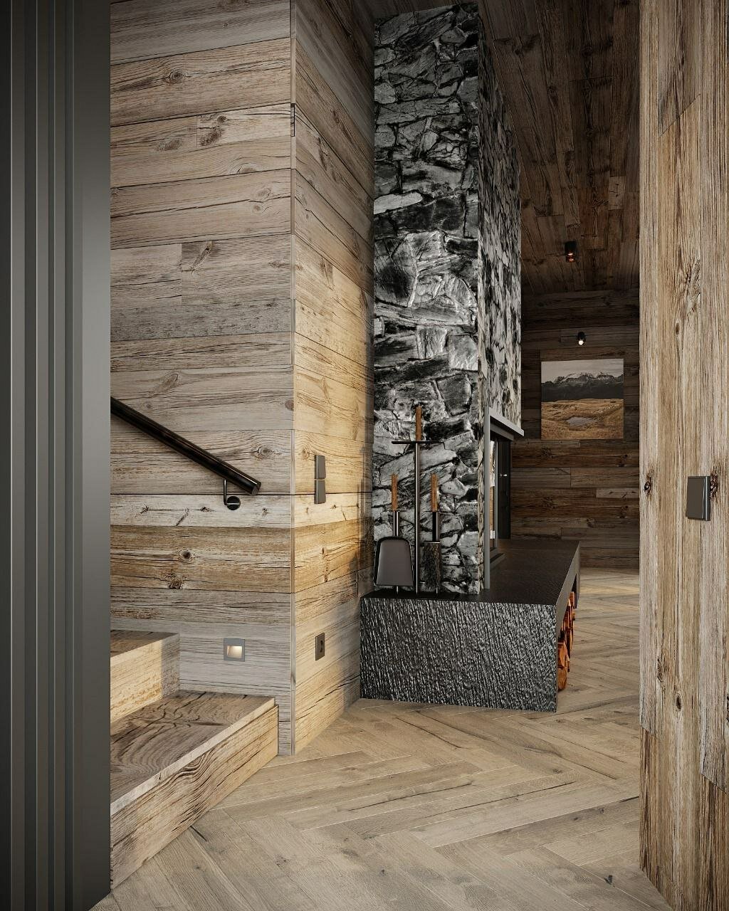 Доска амбарная (loft) для декора стен и потолка - фотография № 3