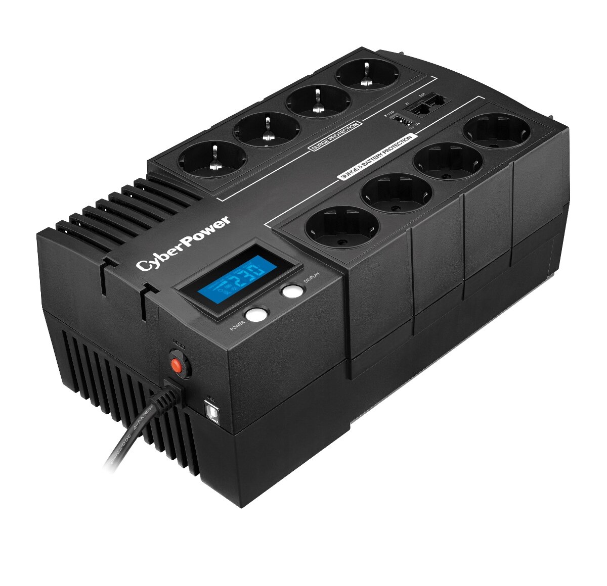 ИБП CyberPower BR1200ELCD 1200VA 720W черный