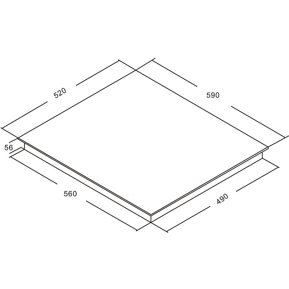 Варочная поверхность индукционная AKPO PIA 6094015K BL - фотография № 2