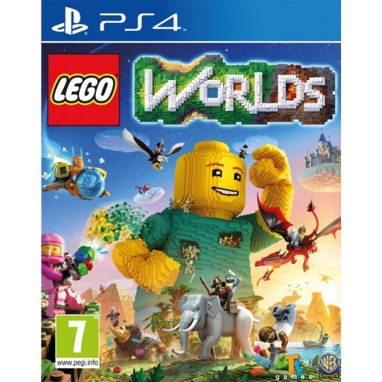 Игра PS4 LEGO Worlds для , английская версия