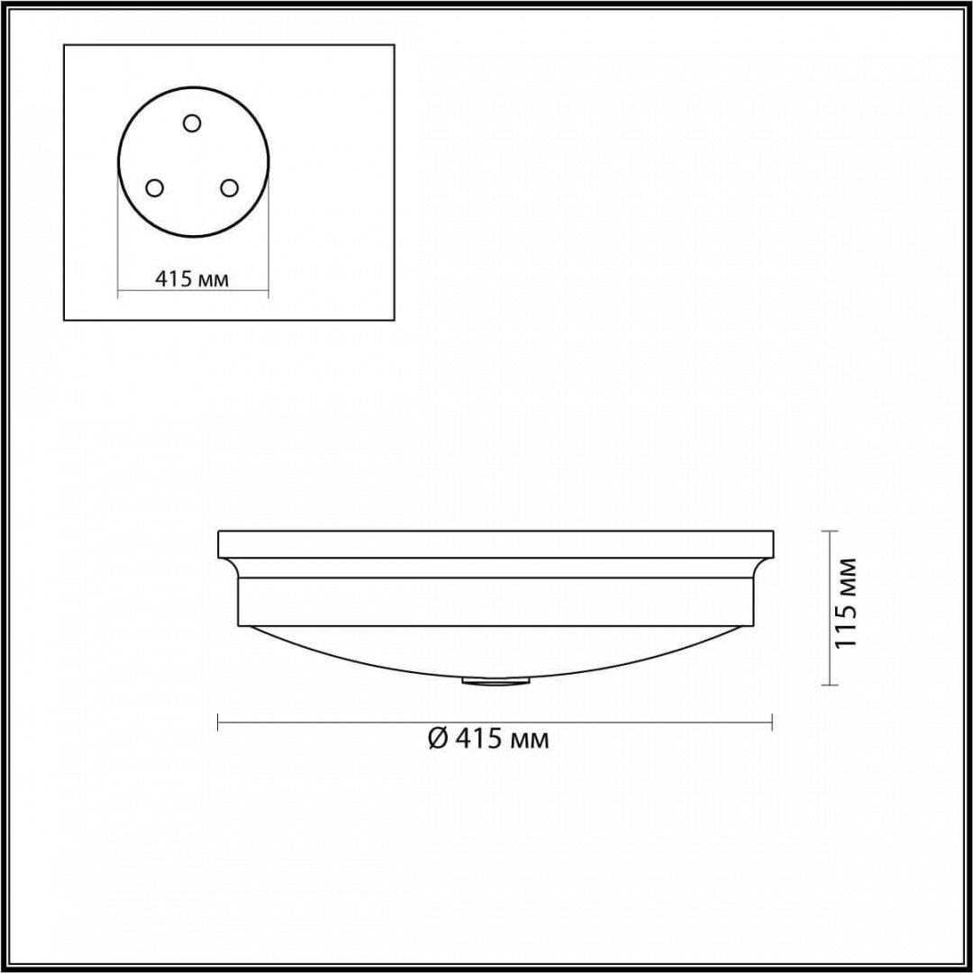 Odeon Light Настенно-потолочный светильник Odeon Light Marsei 4824/4C