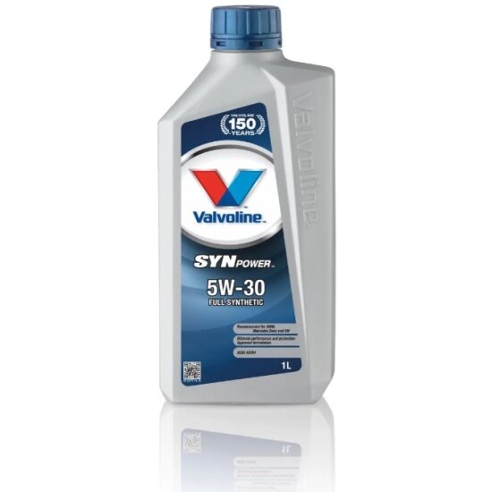 Моторное масло VALVOLINE SYNPOWER 5W-30 синтетическое 1 л