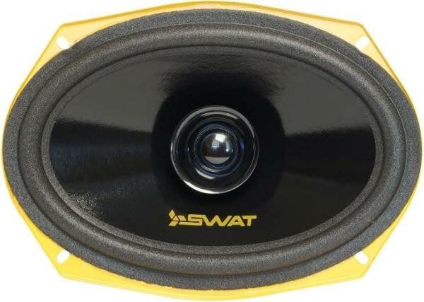 Swat Колонки автомобильные Swat SP-H69 280Вт 90дБ 4Ом 15x23см (6x9дюйм) (ком2кол широкополосные однополосные