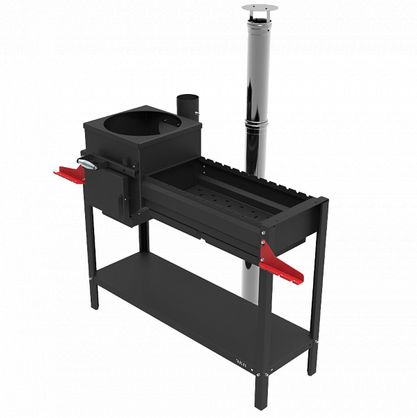 Печь-мангал Искандер Стандарт Эйр - фотография № 6