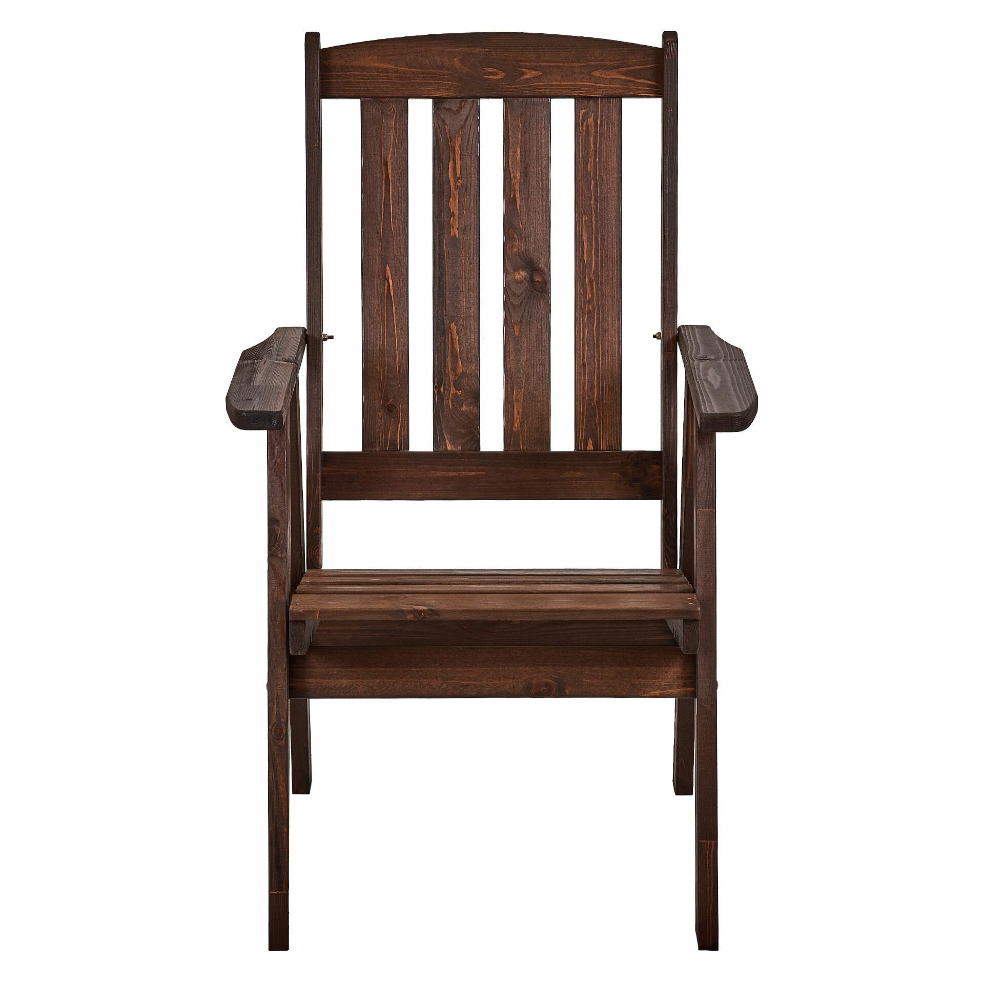 Кресло деревянное для сада и дачи, 3-позиционное оливер - фотография № 2