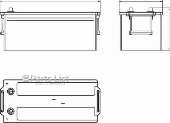 EXIDE EF1853 1шт