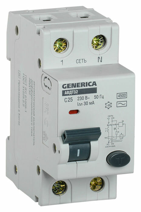   IEK  32 Generica (MAD25-5-025-C-30) 25A 30 6kA 2 (C)