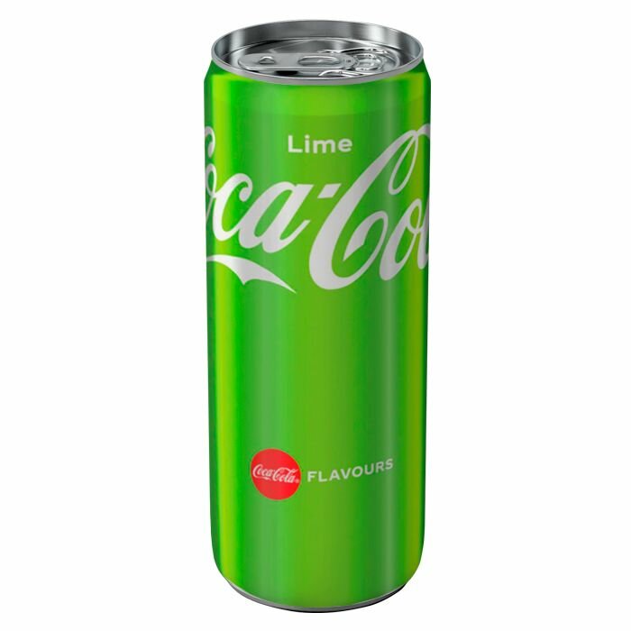 Газированный напиток Coca-Cola Lime со вкусом лайма (Дания), 330 мл (6 шт) - фотография № 2