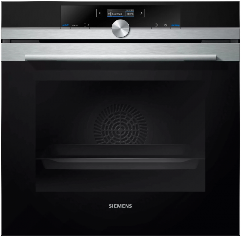 Электрический духовой шкаф Siemens HB672GBS1 (черный/нержавейка)