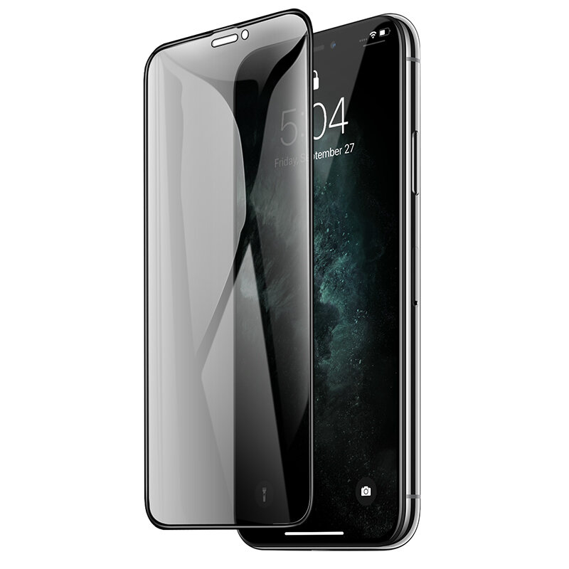 Защитное стекло на iPhone XR/11 (G11), HOCO, Full screen HD privacy protection tempered glass, черное