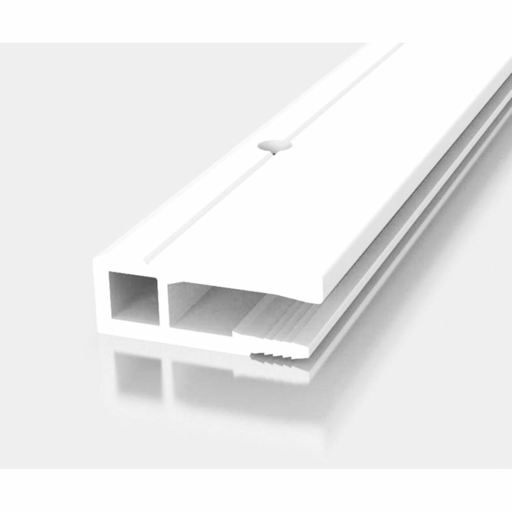 LXL багет потолочный пвх для натяжных потолков перфорированный l=2м (25 шт) BB-2O.1