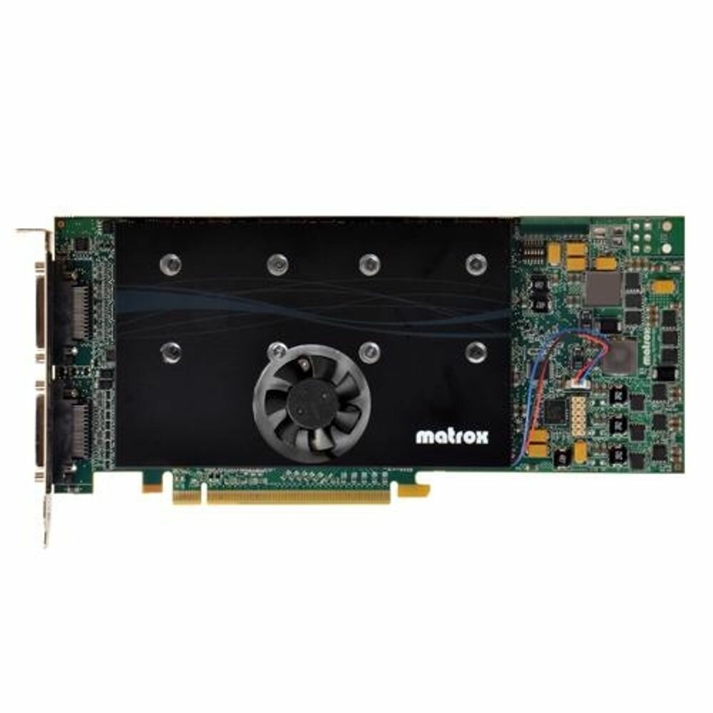 Matrox Видеокарта Matrox Видеокарта MURA-MPX40HF 4 outputs PCIe x16 (Gen2) 2GB1 64 Gbit/sec, SL-DVI 2048x1152 RGB (VGA) 2048x1536, operating temperature: 0 to 35 degrees MURA-MPX