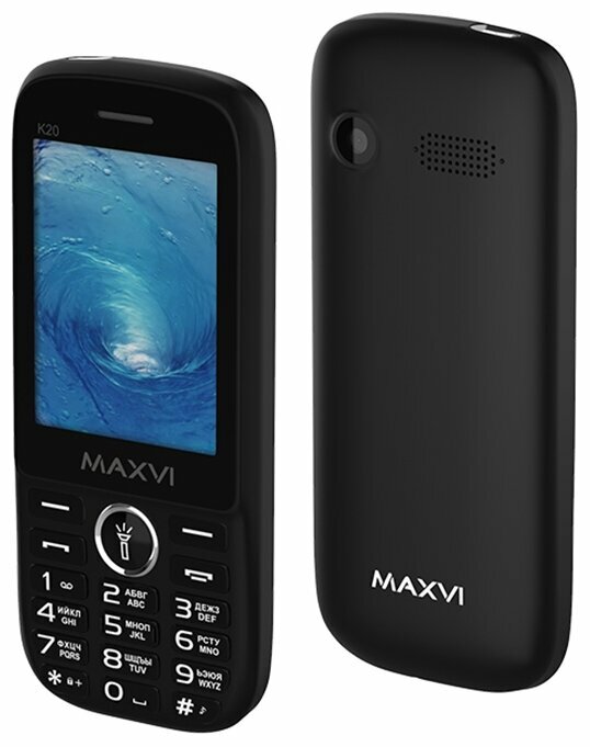 Телефон Maxvi K20 black .