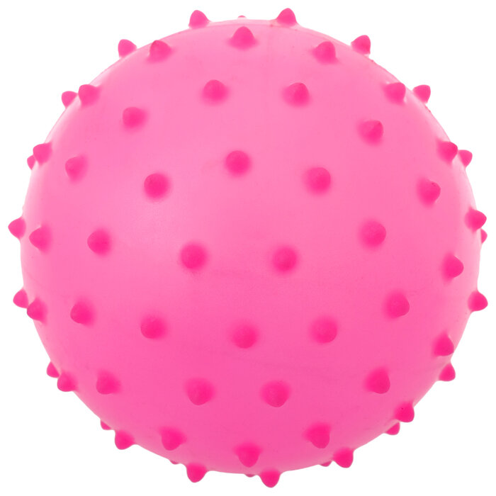 Мячик массажный, матовый пластизоль d=8 см, 15 г, цвет микс - фотография № 1