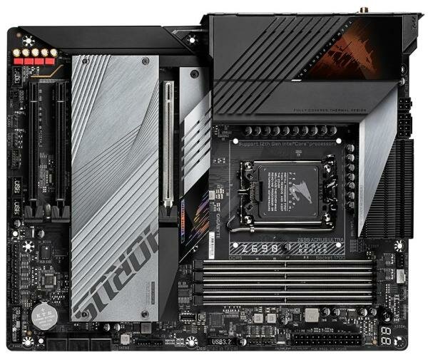 Материнская плата GigaByte Z690 AORUS ULTRA Socket 1700 Z690 4xDDR5 2xPCI-E 16x 6xSATA III ATX Retail