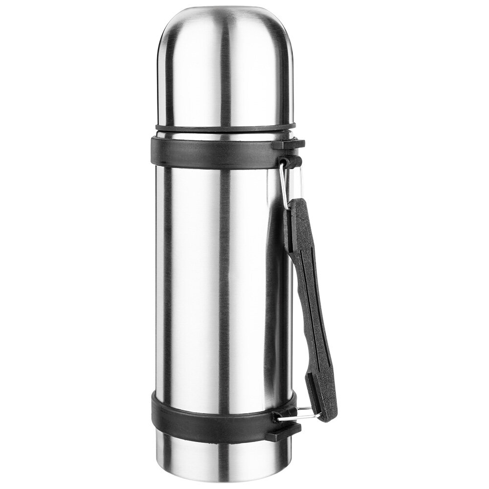 Термос agness универсальный 500 мл крышка-чашка, винтовая пробка, узкое горло, колба нжс KSG-910-045