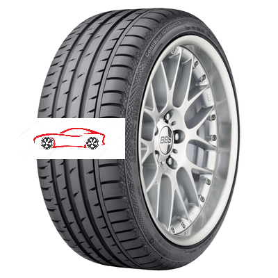 Летние шины Continental ContiSportContact 3 245/40 R18 93Y