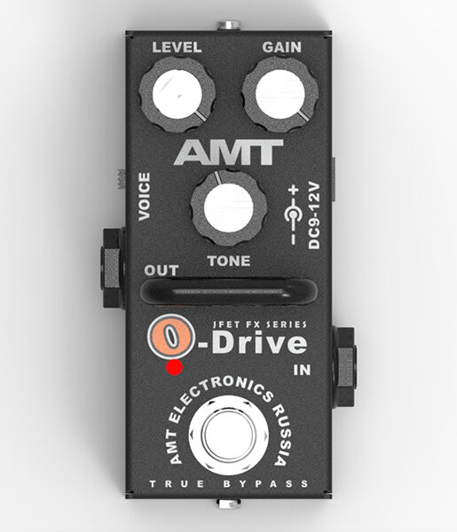 OD-2 O-Drive mini Гитарная педаль перегруза, AMT Electronics