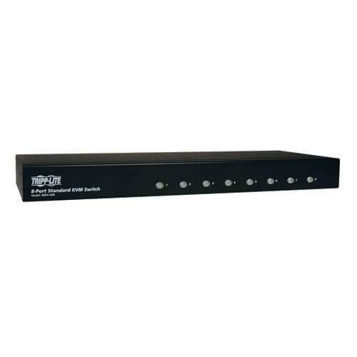 Коммутатор Tripp Lite 8-Port Standard KVM Switch - Non-Expandable - No OSD - Requires P750-Series Cables (PS/2).