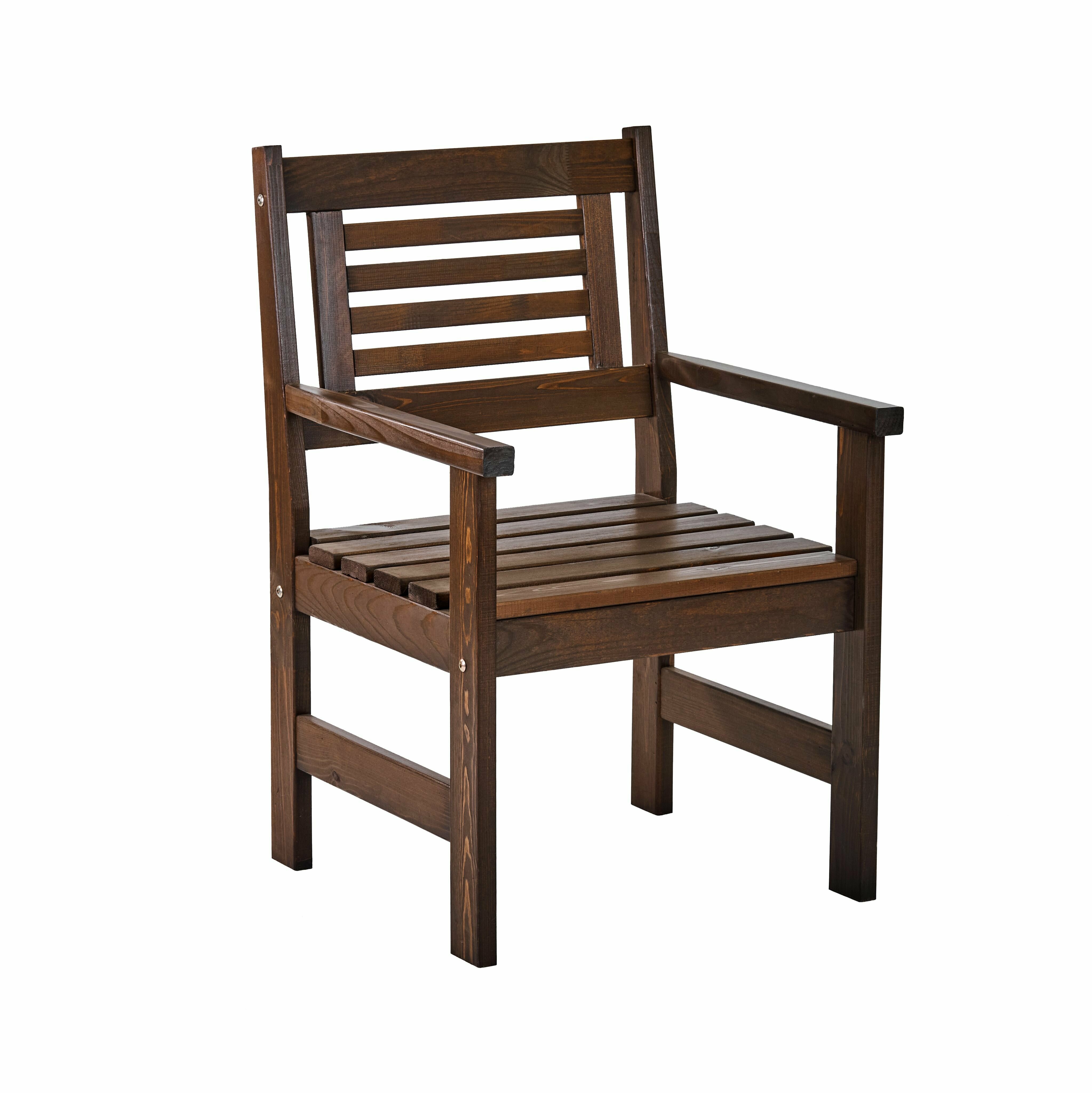 Кресло деревянное для сада и дачи, хольмен / Садовый стул/ Садовая мебель /Дерево - фотография № 7