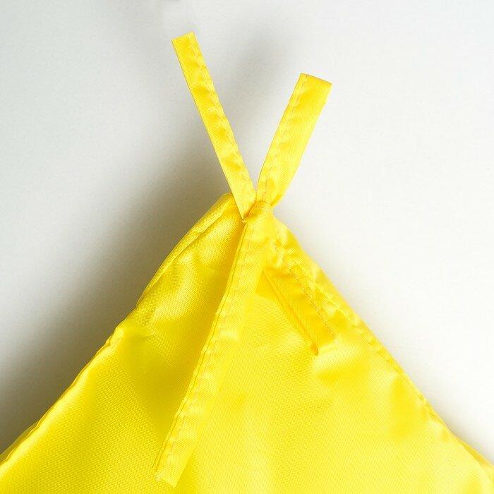 Подушка-матрас водоотталкивающий, цвет жёлтый размер 195х63х3,5 см, оксфорд, полиэстер 100%, синтетическое волокно (1 шт.) - фотография № 4