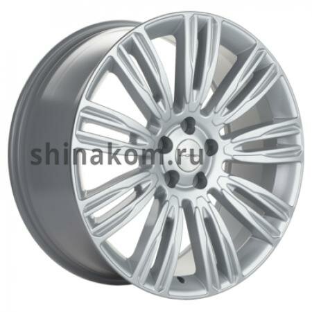 Диск 8,5*20 5*108 ET45 63,4 Khomen Wheels KHW2004 Brilliant Silver (Velar)