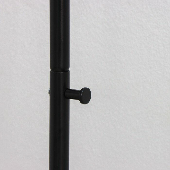 ЗМИ Стойка для одежды «Валенсия», 69,5×30×162 см, цвет чёрный - фотография № 6
