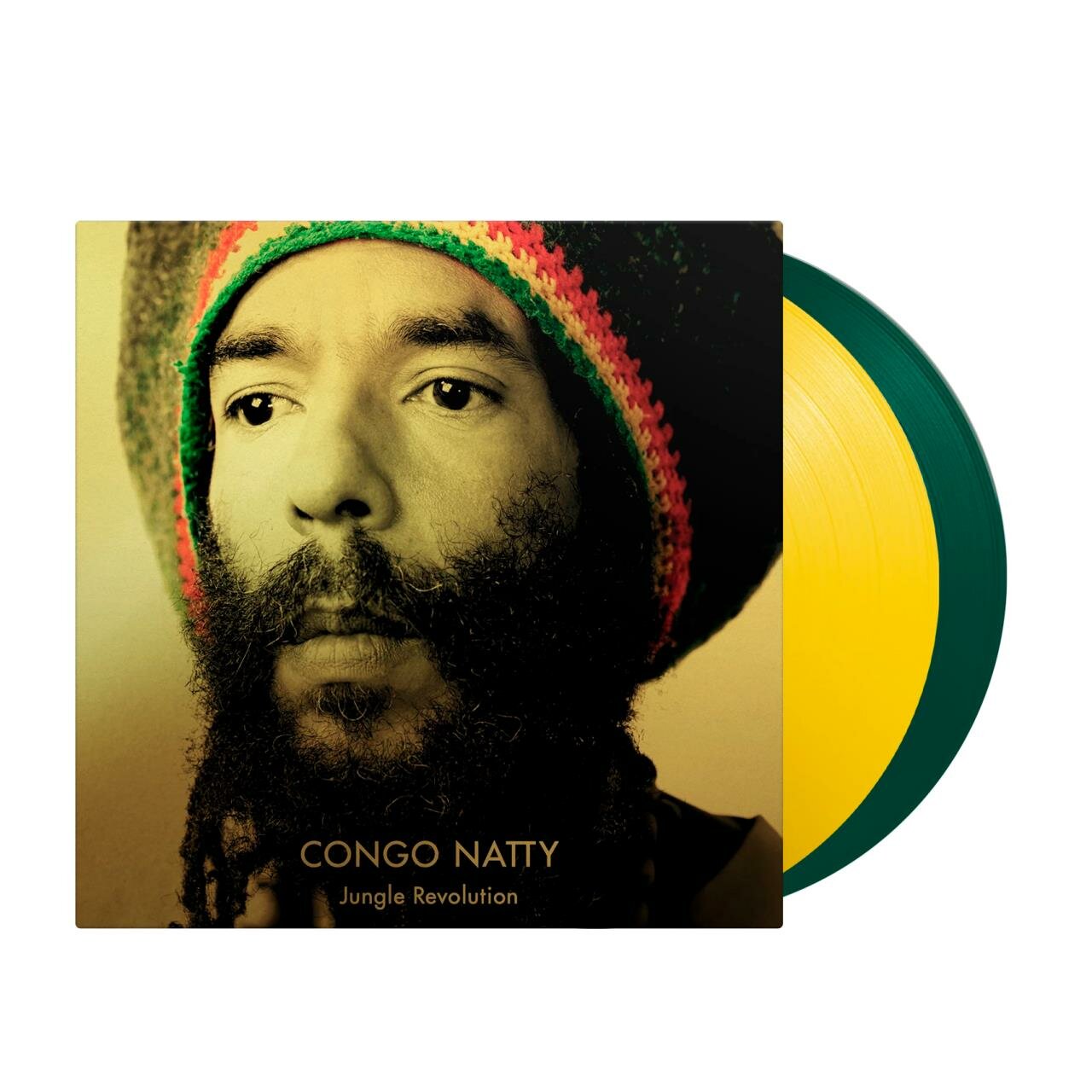 Виниловая пластинка Congo Natty - Jungle Revolution (Yellow & Green)