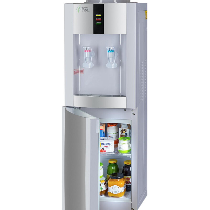 Кулер для воды напольный Ecotronic H1-LF White с холодильником - фотография № 9