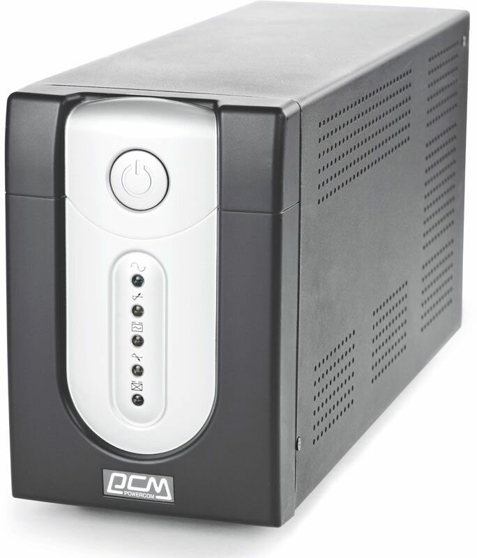 ИБП UPS PowerCom IMP-1200AP Line-Interactive, 1200VA / 720W, Tower, IEC, USB