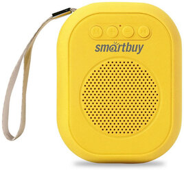 Портативная колонка SmartBuy® BLOOM, 3Вт, Bluetooth, MP3, FM-радио, желтая (SBS-170)