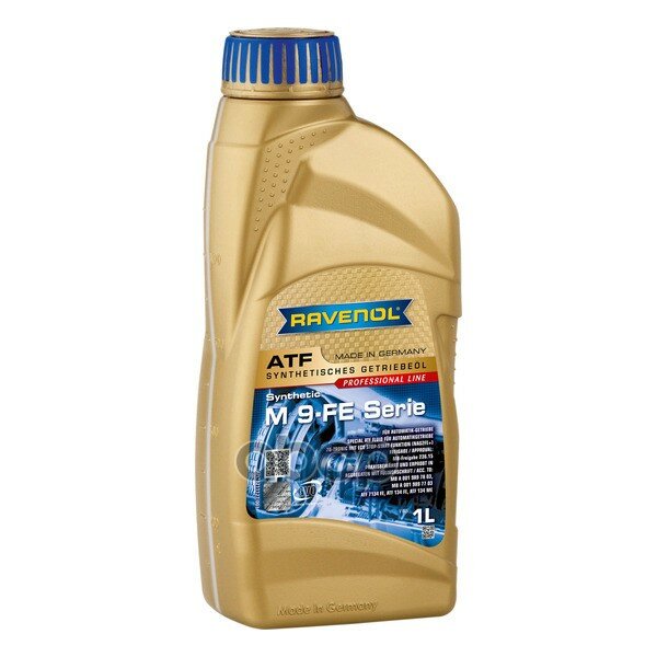 Масло Трансмиссионное Atf M 9-Fe 1л (Синтетика+Пао) Ravenol арт. 1211127001