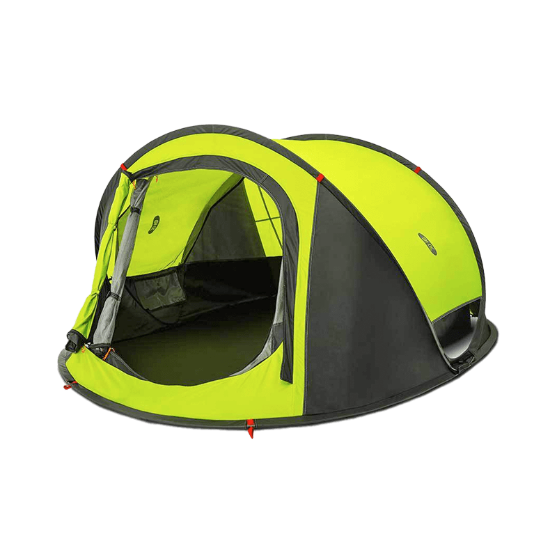 Туристическая палатка на 3-4 человека Camping Tent Lime Green