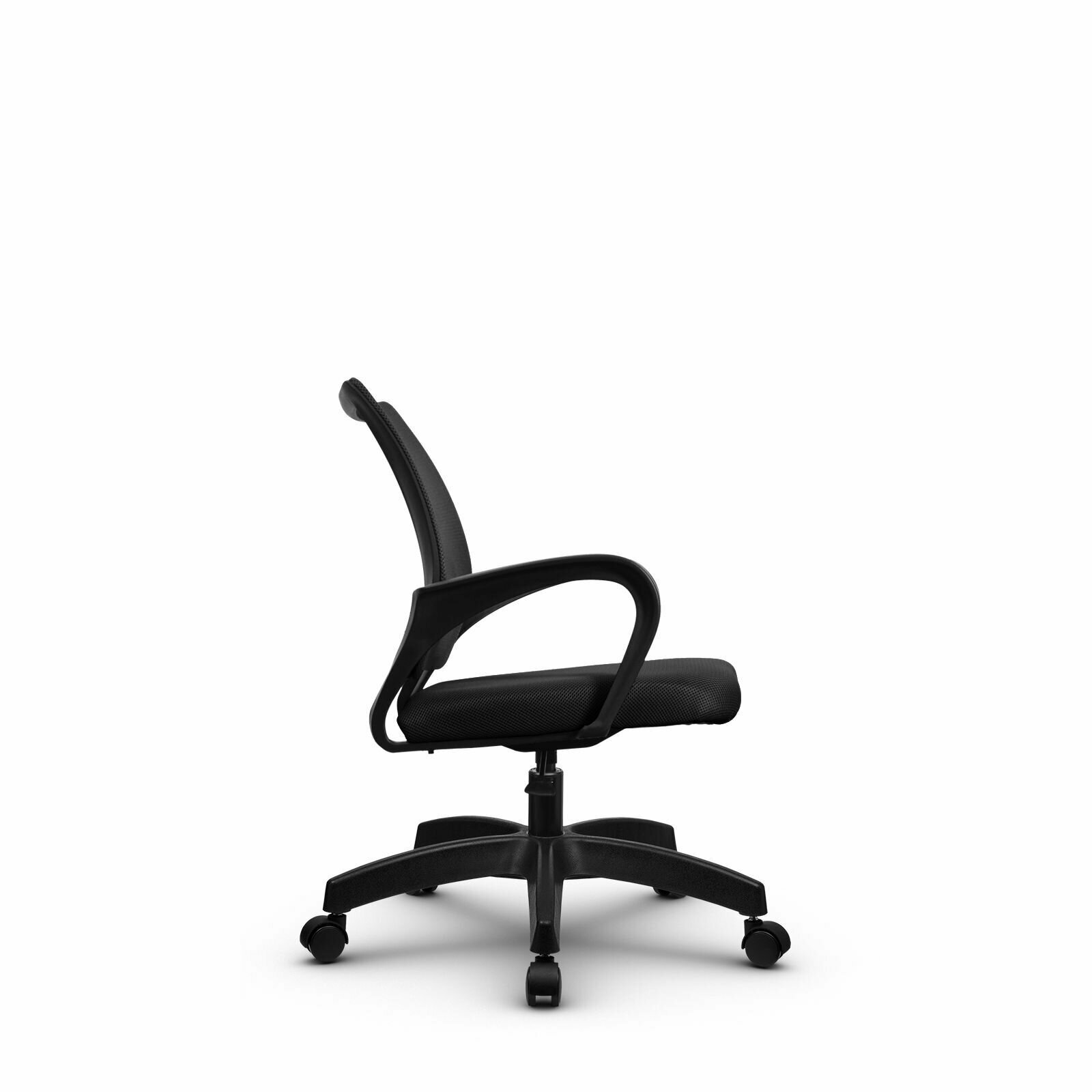 Компьютерное офисное кресло mетта SU-CS-9/ подл. 106/осн. 005, Темно-серое/Черное - фотография № 2