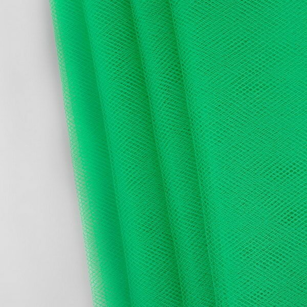 Фатин 160 см 11 +- 1 г/кв. м 1 +- 0.2 м цвет зелёный №17