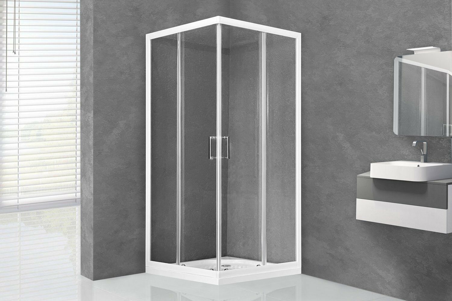 Душевой уголок Royal Bath RB95HPD-T 95х95 прозрачный