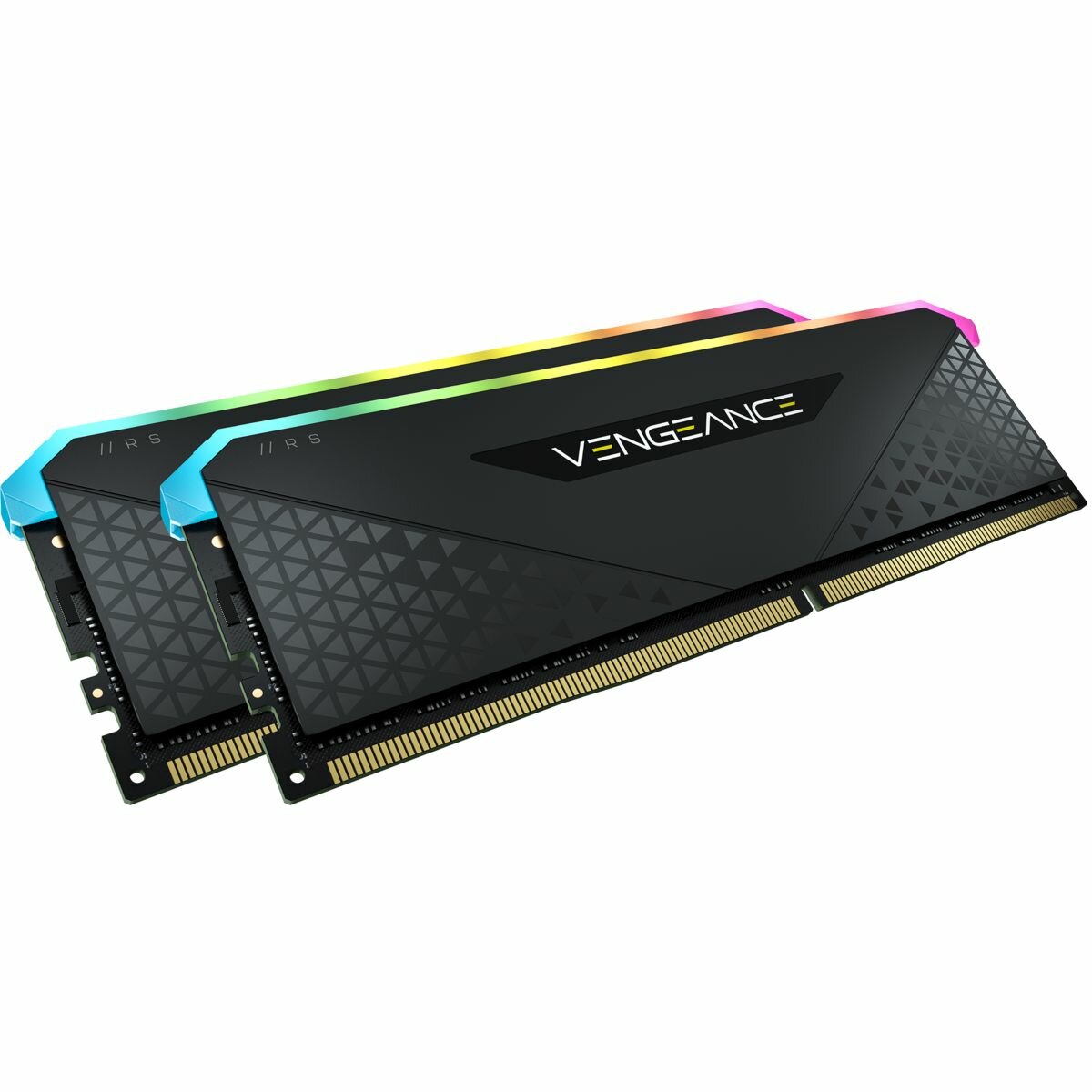 Память оперативная DDR4 Corsair Vengeance RGB RS 32GB (2x16Gb) 3600MHz pc-28800 Black CL18 (CMG32GX4M2D3600C18)