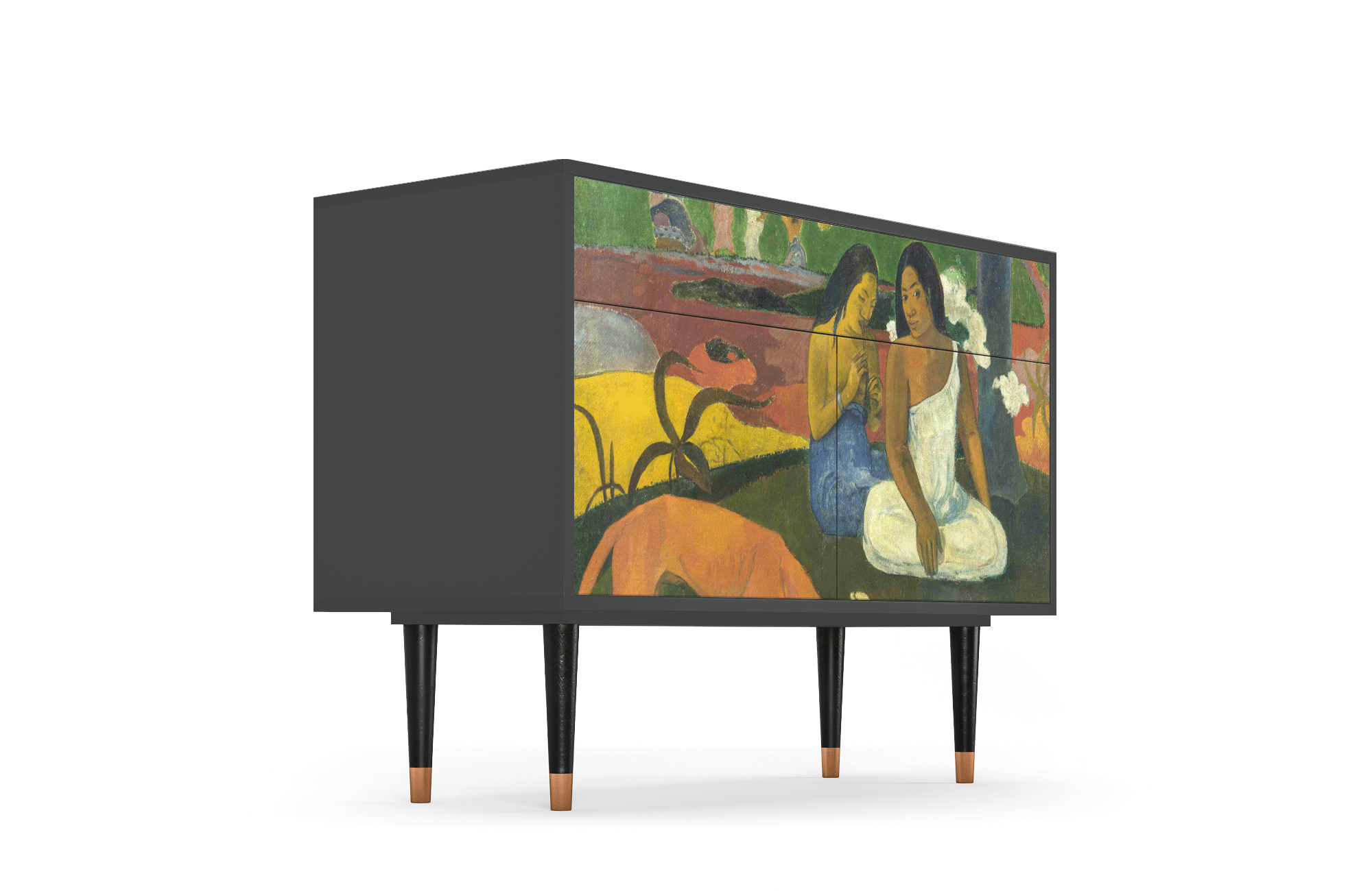 Комод - STORYZ - BS4 Arearea by Paul Gauguin, 115 x 85 x 48 см, Антрацит - фотография № 4
