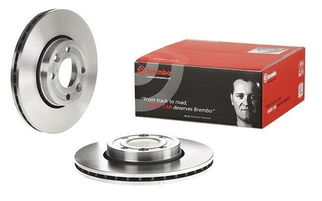 Диск тормозной передний Brembo 09.9078.20