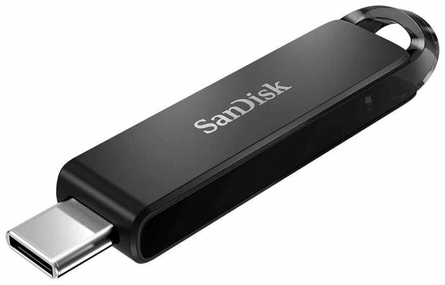 Флеш-накопитель Sandisk USB-C 128GB SDCZ460-128G-G46 черный