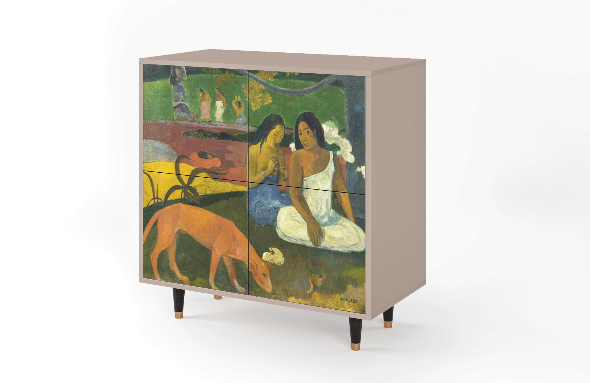 Комод - STORYZ - BS3 Arearea by Paul Gauguin, 94 x 96 x 48 см, Бежевый - фотография № 3