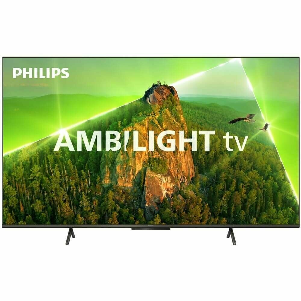Телевизор LED Philips 55" 55PUS8108/60 Series 8 серебристый 4K Ultra HD