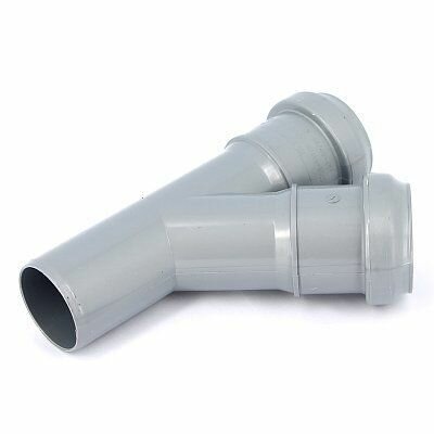 фото Тройник внутренняя канализация 40 / 40 мм 45 (44,5) градусов