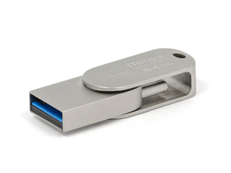 USB Flash Drive 64Gb - Mirex Double Connector Bolero 13600-IT3BLR64