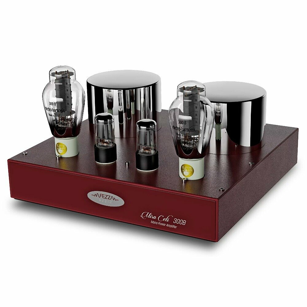 Усилитель мощности Fezz Audio Mira Ceti 300b (mono) Big calm (burgundy)