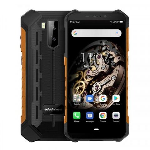 Смартфон Ulefone Armor X5 3/32Gb Черно-оранжевый