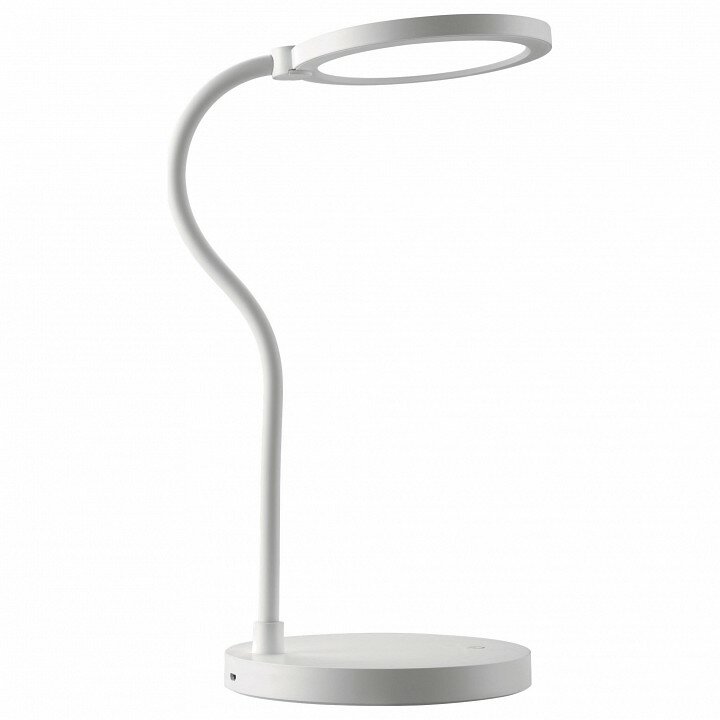 Настольная лампа офисная Uniel TLD-553 TLD-553 White/LED/400Lm/4500K/Dimmer/USB