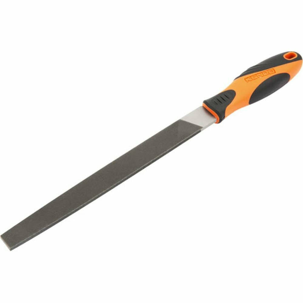 фото Стальной плоский напильник KENDO 30105