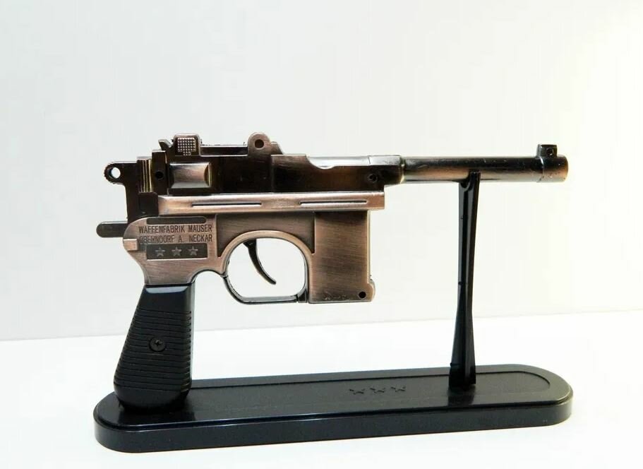 Зажигалка пистолет Mauser C96 - фотография № 3